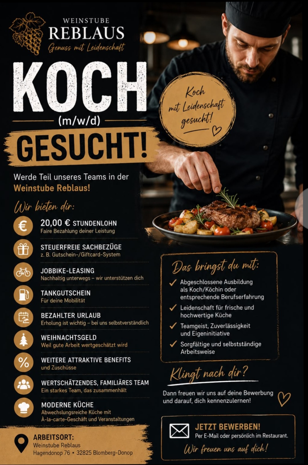 Wir suchen Dich!